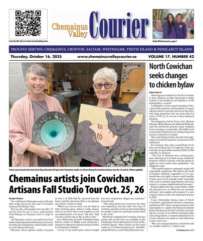 Chemainus Valley Courier, October 16, 2025